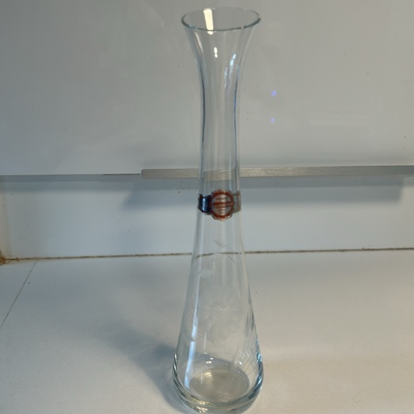 Vintage crystal vase - Picture 2 of 7